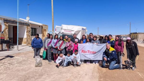 RIO TINTO DONÓ UNA AMBULANCIA EN SALTA, EN EL DISTRITO DE SALAR DE POCITOS