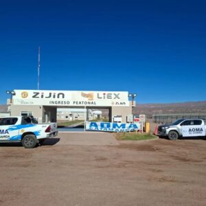 PARO EN LA MINERA ZIJIN LIEX: AOMA Y LA EMPRESA EN CONFLICTO POR CONDICIONES LABORALES.