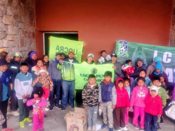 UOCRA PUNA REFUERZA SU COMPROMISO SOCIAL CON DONACIONES EN LAGUNA BLANCA.