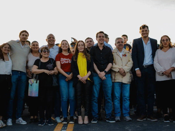 CON FONDOS MINEROS Y DE LA PROVINCIA INAUGURARON LA RUTA 47 DE CHOYA, ANDALGALÁ.