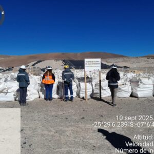 AUTORIDADES PROVINCIALES REALIZARON UNA INSPECCIÓN TÉCNICA Y AMBIENTAL EN EL PROYECTO FÉNIX EN ANTOFAGASTA DE LA SIERRA.