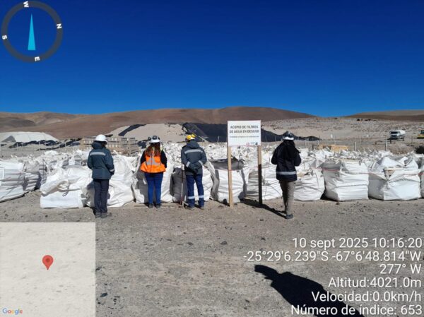 AUTORIDADES PROVINCIALES REALIZARON UNA INSPECCIÓN TÉCNICA Y AMBIENTAL EN EL PROYECTO FÉNIX EN ANTOFAGASTA DE LA SIERRA.