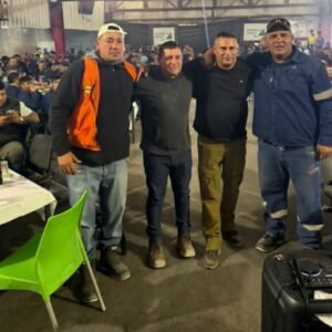 VISITA DEL DELEGADO REGIONAL DE UOCRA PUNA AL PROYECTO FÉNIX.