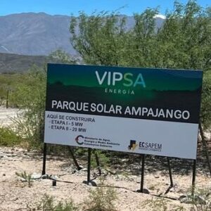 SANTA MARÍA SE PREPARA PARA LA PRIMERA ETAPA DEL PARQUE SOLAR AMPAJANGO.