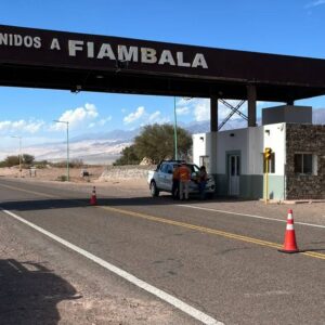 INSTALAN CONTROL PERMANENTE EN FIAMBALÁ TRAS GESTIÓN CONJUNTA DE PROVEEDORES Y POLICÍA MINERA.
