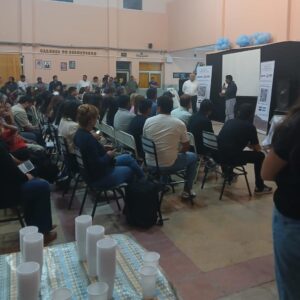 VECINOS DE FIAMBALÁ CONOCIERON DETALLES DEL PROYECTO DE EXPLORACIÓN DE LITIO CORTADERAS SUR.