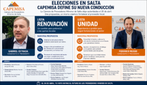 ELECCIONES EN SALTA: CAPEMISA DEFINE SU NUEVA CONDUCCIÓN EN UN ESCENARIO DE CAMBIO