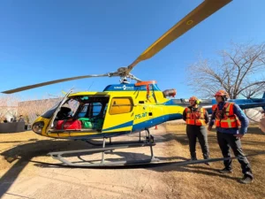 SAN JUAN SUMA EL PRIMER SERVICIO PRIVADO DE AEROEVACUACIÓN PARA LA MINERÍA DE ALTA MONTAÑA