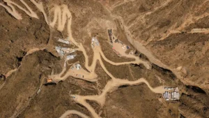 Vista aérea del proyecto Mara -Agua Rica 
