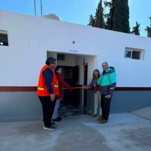 EMPRESA LOCAL Y MARA IMPULSAN MEJORAS EN EL COLEGIO JUAN CHELEMIN DE ANDALGALÁ.