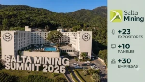 TODO LISTO PARA EL SALTA MINING SUMMIT 2026, EL EVENTO MINERO MÁS IMPORTANTE DEL NOA.