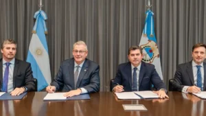 ACUERDO ENTRE SAN JUAN Y VICUÑA SUMA RESPALDO EMPRESARIAL Y SINDICAL POR SU IMPACTO EN OBRAS Y EMPLEO.