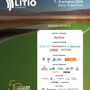 JUJUY SERÁ SEDE EN OCTUBRE DEL PRINCIPAL EVENTO DE LITIO DE LA REGIÓN.