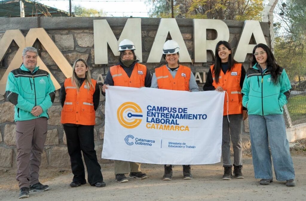 MARA FORTALECE LA FORMACIÓN DE MANO DE OBRA LOCAL CON PRÁCTICAS MINERAS PARA JÓVENES DE ANDALGALÁ.