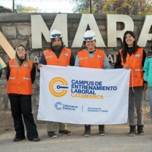 MARA FORTALECE LA FORMACIÓN DE MANO DE OBRA LOCAL CON PRÁCTICAS MINERAS PARA JÓVENES DE ANDALGALÁ.