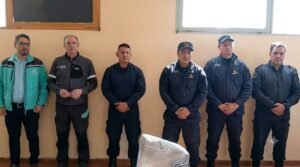 MARA ENTREGÓ EQUIPAMIENTO INFORMÁTICO Y MOBILIARIO A LA POLICÍA DE ANDALGALÁ.