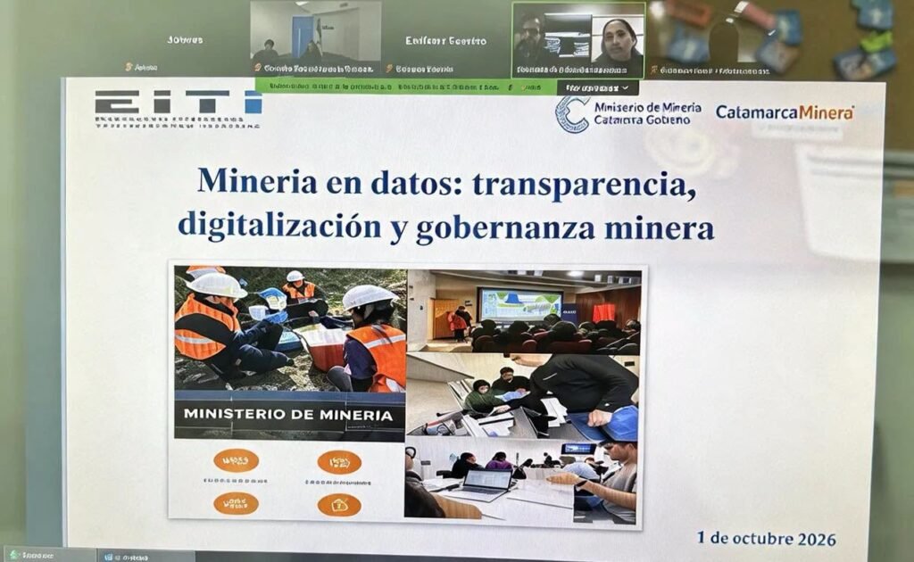 CATAMARCA AVANZA EN DIGITALIZACIÓN Y TRANSPARENCIA DE LA INFORMACIÓN MINERA.